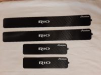 Отзыв на Наклейки на пороги для Kia Rio 3 - Подлокотник 52
