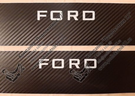 купить наклейки на пороги для ford focus 2